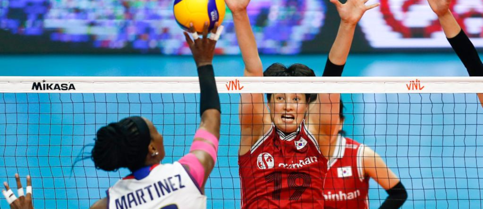 Korea Extended the Losing Streak at Volleyball Nations League