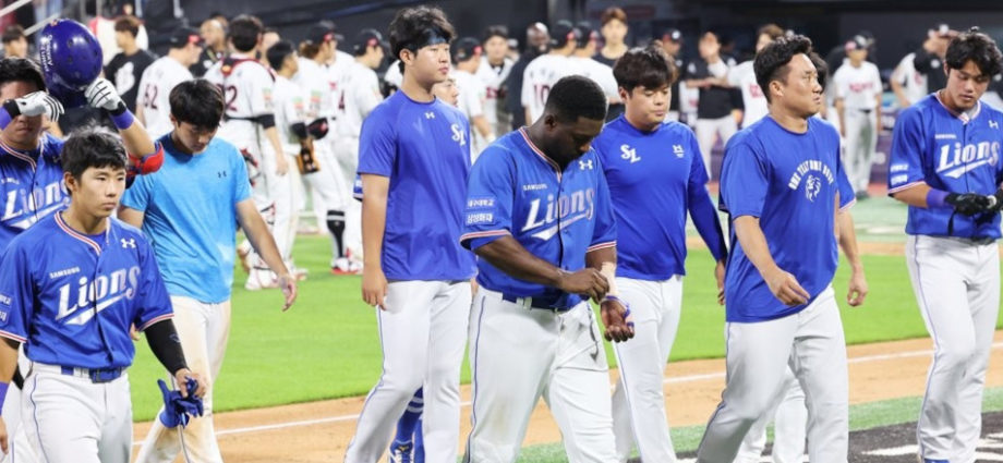 It's 10 Losses in a Row for the Samsung Lions